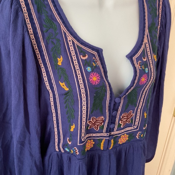 Umgee tunic mini dress - Picture 2 of 3